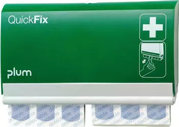 Plum Pflasterspender QuickFix detectable blau inkl. 90 Pflaster (5503)