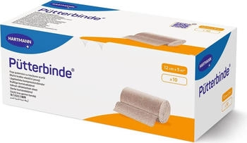 Hartmann Pütterbinde 12 cm x 5 m 10 Rollen
