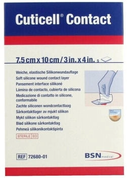 BSN Cuticell Contact steril 7,5 x 10 cm 5 Stück