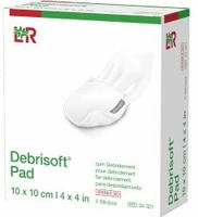 Lohmann&Rauscher Lohmann & Rauscher Debrisoft Pad 10 X 10 Steril, 5 St&uuml;ck