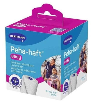 Hartmann Peha-haft easy Fixierbinde 6 cm x 4 m