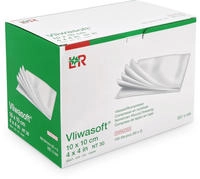 Vliwasoft Vlieskompressen 10 x 10 cm 6-lagig Steril 50X2 St