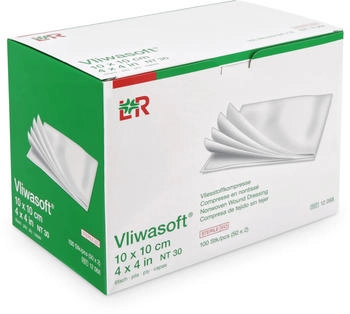 LR Vliwasoft steril 10 x 10 cm 6-lagig 50 x 2 St&uuml;ck