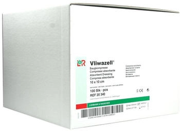 LR Vliwazell unsteril 10 x 10 cm 100 Stück
