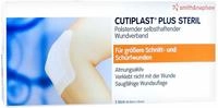 Cutiplast Plus Steril 10x24,8 cm Verband 5 St