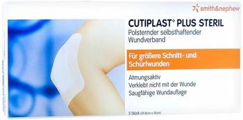 Smith & Nephew Cutiplast Plus steril 10x24,8 cm Verband (5 Stk.)