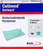 PZN-DE 07348640, BSN medical 7216517, BSN medical Cutimed Sorbact Kompressen, 6