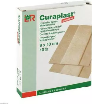 LR Curaplast sensitive 8 cm x 1 m Abschnitte à 10 cm