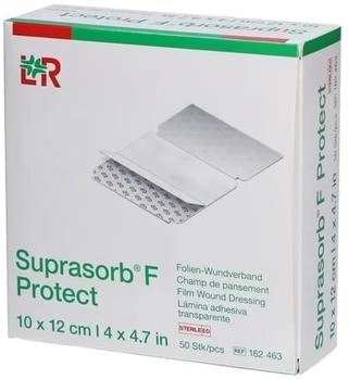 LR Suprasorb F Protect 10x12cm, 50 St.