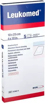 BSN Leukomed steril 25 x 10 cm 5 Stück