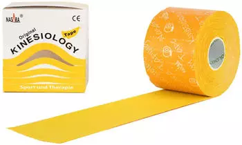 Nasara Nasara Kinesiologie Tape gelb 5cm x 5m