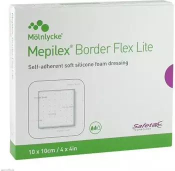 M&ouml;lnlycke Mepilex Border Flex Lite 10x10cm