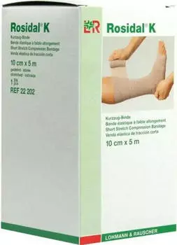 LR Rosidal K 10 cm x 5 m 1 Stück unsteril Kurzzugbinde