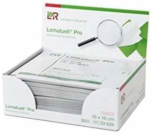 LR Lomatuell PRO steril Netzauflagen 15 x 30 cm 5 Stück