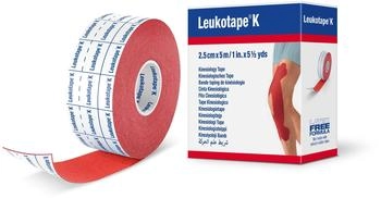 BSN Leukotape K rot 5 m x 2,5 cm 1 Rolle