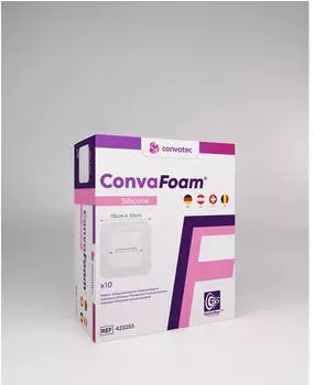 ConvaTec ConvaFoam Silicone 10 x 10 cm 10 Stück