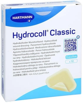 Avitamed HYDROCOLL Classic Wundverband 5x5 cm 10 Stück