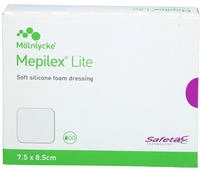 Mepilex Lite Schaumverband 7,5x8,5 Cm Steril 5 St