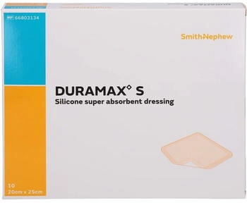 Smith & Nephew Duramax S 20x25 cm Superabsorber Silikonverband 10 St