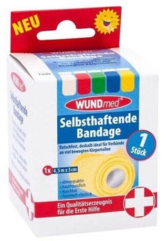 Axisis Bandage selbsthaftend 5 cmx4,5 m farb.sort. 1 St