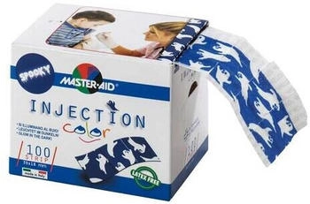 Trusetal Verbandstoffwerk Injection strip color 18x39 mm Kinderpfl.Spooky 100 Stück