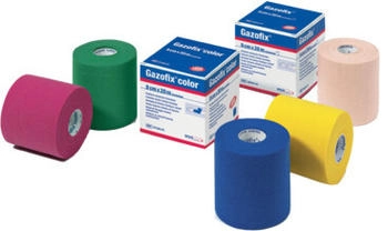 BSN Medical Gazofix color kohäsive Fixierbinde gelb 20m x 8cm 6 Stück