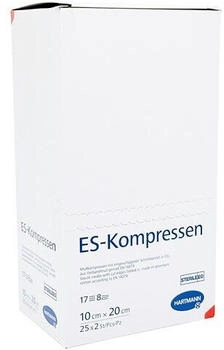 Adequapharm Es-Kompressen steril 10x20 cm 8fach 25X2 St