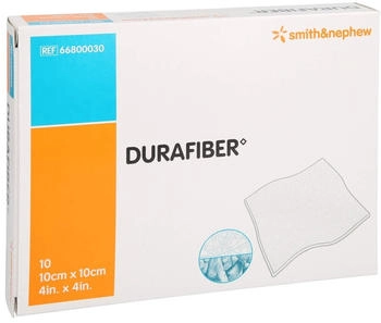ACA Müller Durafiber 10x10 cm Verband 10 Stück