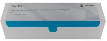 Coloplast Interdry Textilstoff mit Silber 25x366 cm Rolle 1 Stück