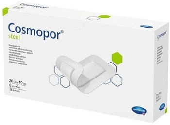 CPC Medical Cosmopor steril Wundverband 10x20 cm 25 Stück