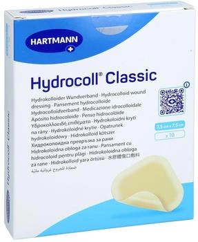 CPC Medical HYDROCOLL Classic Wundverband 7,5x7,5 cm 10 Stück