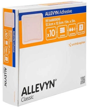 Crosp Medical Allevyn Adhesive 12,5x12,5 cm haftende Wundauflage 10 Stück