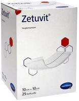 Zetuvit Saugkompressen Steril 10x10 Cm