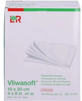 B2B Medical Vliwasoft Vliesk10x20 St6l 50X2 St&uuml;ck