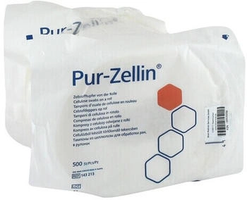 Bios Medical Pur-Zellin 4x5 cm unsteril Rolle zu 500 St. 2X500 St