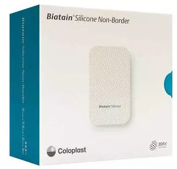 ACA Müller Biatain Silicone Non-Border Schaumverb.5x7,5 cm 10 St
