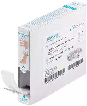 Ligamed Ligasano Roll weiß Verb.0,6x2,5x300 cm unsteril 1 St