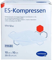 Es-kompressen Steril 10x10 Cm Gro&szlig;packung