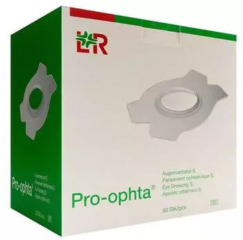 Docpharm Pro-ophta Augenverband S klein 50 Stück