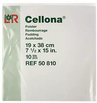 Kohlpharma CELLONA Polster 19x38 cm 10 Stück