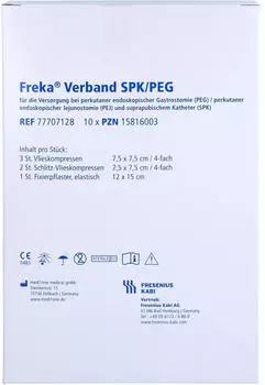 Fresenius Freka Verband Spk/Peg 1X10 St