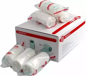NOBAMED Fixierbinden Nobafix in Folie 20 St&uuml;ck einzeln verpackt 4m x 6cm