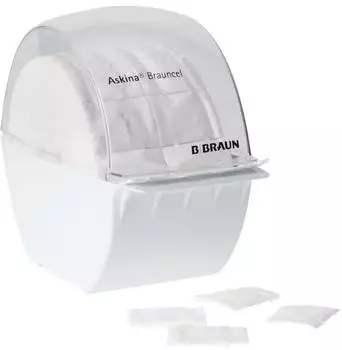 B. Braun Askina Brauncel Box Zellstofftupfer Spender