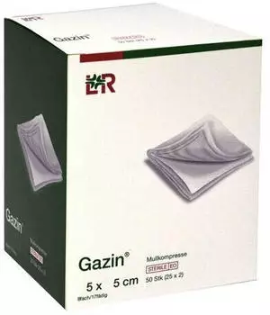 CPC Medical Gazin Kompr 5x5cm 8f St 25X2 Stück