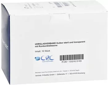 CPC Medical Uhrglasverband steril transparent m.Rundumkleb. 10 St