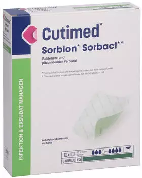 Acti Medi Cutimed Sorb Sorbact10x10 12 Stück