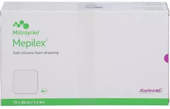 Acti Medi Mepilex 10x20 cm Schaumverband 10 St