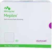 Mepilex 10x10 cm Schaumverband 10 St