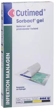 Acti Medi Cutimed Sorb Gel 7.5x15cm 12 Stück