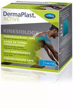Hartmann DermaPlast ACTIVE Kinesiology Tape Kinesio 5 cm x m blau 522440 1 Rolle Meter